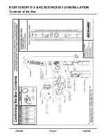 Preview for 2 page of Schlage KING COBRA-2 KC5196-2-R Installation Manual