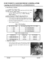 Preview for 8 page of Schlage KING COBRA-2 KC5196-2-R Installation Manual