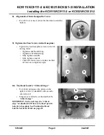 Preview for 9 page of Schlage KING COBRA-2 KC5196-2-R Installation Manual