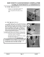 Preview for 11 page of Schlage KING COBRA-2 KC5196-2-R Installation Manual