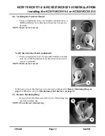 Preview for 13 page of Schlage KING COBRA-2 KC5196-2-R Installation Manual