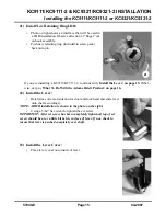 Preview for 15 page of Schlage KING COBRA-2 KC5196-2-R Installation Manual