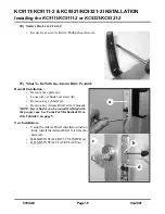 Preview for 16 page of Schlage KING COBRA-2 KC5196-2-R Installation Manual