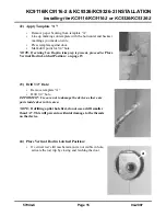 Preview for 15 page of Schlage KING COBRA KC9116 Installation Manual