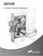 Предварительный просмотр 1 страницы Schlage L-SERIES Service Manual