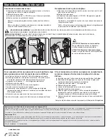 Предварительный просмотр 8 страницы Schlage P516-485 Installation Instructions Manual