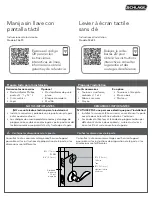 Preview for 5 page of Schlage Touch FE695 Lever Installation Instructions Manual