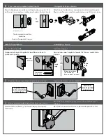 Preview for 6 page of Schlage Touch FE695 Lever Installation Instructions Manual