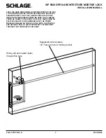 Preview for 3 page of Schlage VIP 5500 Series Installation Manual