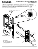 Preview for 7 page of Schlage VIP 5500 Series Installation Manual