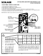 Preview for 8 page of Schlage VIP 5500 Series Installation Manual