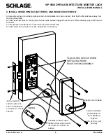 Preview for 9 page of Schlage VIP 5500 Series Installation Manual