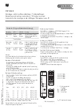 Предварительный просмотр 2 страницы Schlegel PXFE868 Mounting And Wiring Instructions