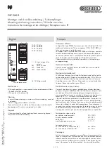 Preview for 5 page of Schlegel PXFE868 Mounting And Wiring Instructions