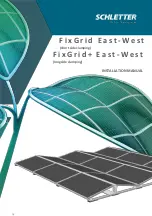 Schletter FixGrid East-West Installation Manual preview