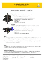 Preview for 7 page of Schlosser KB55-EB75KS EU-SG 333 Operating Instructions Manual