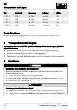 Предварительный просмотр 13 страницы Schluter Systems LIPROTEC LT ES 1 Directions For Use Manual