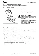 Предварительный просмотр 64 страницы schmalenberger fluvo C2 rondo Operating Instructions Manual