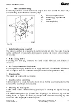 Preview for 21 page of schmalenberger fluvo CG700 rondo Operating Instructions Manual