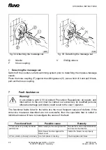 Preview for 22 page of schmalenberger fluvo CG700 rondo Operating Instructions Manual