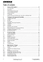 Предварительный просмотр 4 страницы schmalenberger FLUVO F Operator'S Manual & Installation Instructions