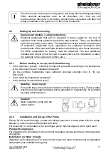 Предварительный просмотр 11 страницы schmalenberger FLUVO F Operator'S Manual & Installation Instructions