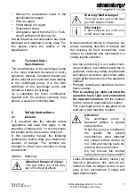 Предварительный просмотр 7 страницы schmalenberger FZ 4013 Operator'S Manual & Installation Instructions