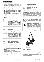 Предварительный просмотр 8 страницы schmalenberger FZ 4013 Operator'S Manual & Installation Instructions