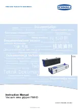 Schmalz FMHD Instruction Manual preview