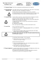 Предварительный просмотр 20 страницы Schmalz VACUMASTER COIL Operating Instructions Manual