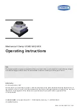 Schmalz VCMC-S4 QUICK Operating Instructions Manual preview