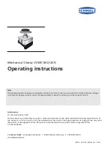 Schmalz VCMC-S6 QUICK Operating Instructions Manual preview