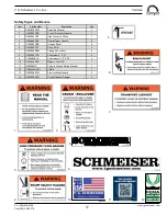 Предварительный просмотр 17 страницы Schmeiser Varitrak SVT-16R Operation And Parts Manual