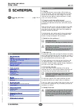 Предварительный просмотр 1 страницы schmersal AZ 17 I Operating Instructions Manual