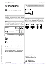 schmersal AZ/AZM 415 Mounting Instructions preview