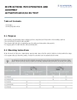 schmersal AZ15-B1 Instruction For Operation Manual preview