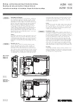 Preview for 1 page of schmersal AZM 160 Mounting And Wiring Instructions