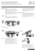 Preview for 4 page of schmersal AZM 160 Mounting And Wiring Instructions