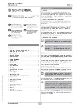 Preview for 1 page of schmersal BNS 16 Operating Instructions Manual