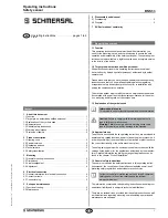 schmersal BNS 33 series Operating Instructions Manual preview