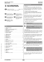 Preview for 1 page of schmersal EX-AZ 335 Operating Instructions Manual