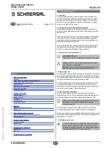 schmersal EX-AZ 415 Operating Instructions Manual preview