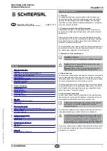 schmersal EX-AZM 170 Operating Instructions Manual preview