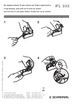 Preview for 2 page of schmersal IFL 333 Programming Instructions