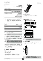 Preview for 3 page of schmersal RSS36 AS Operating Instructions Manual