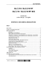 Preview for 3 page of schmersal SLC 210 RF Mounting And Wiring Instructions