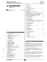 schmersal SLC 420 Operating Instructions Manual preview