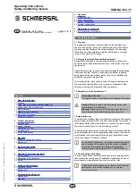 Preview for 1 page of schmersal SRB NA-R-C.15 Operating Instructions Manual