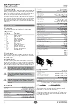 Preview for 2 page of schmersal TESF series Operating Instructions Manual