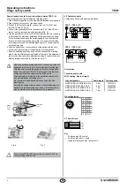 Preview for 4 page of schmersal TESF series Operating Instructions Manual